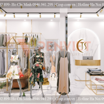 Thiết kế shop thời trang Thái Anh